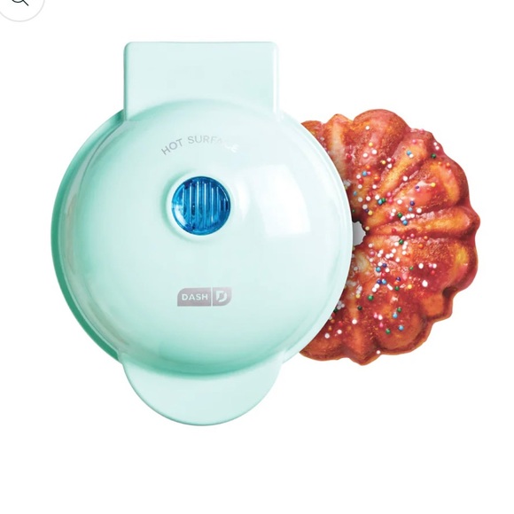 New! Dash Mini Bundt Maker, Aqua - Picture 1 of 7